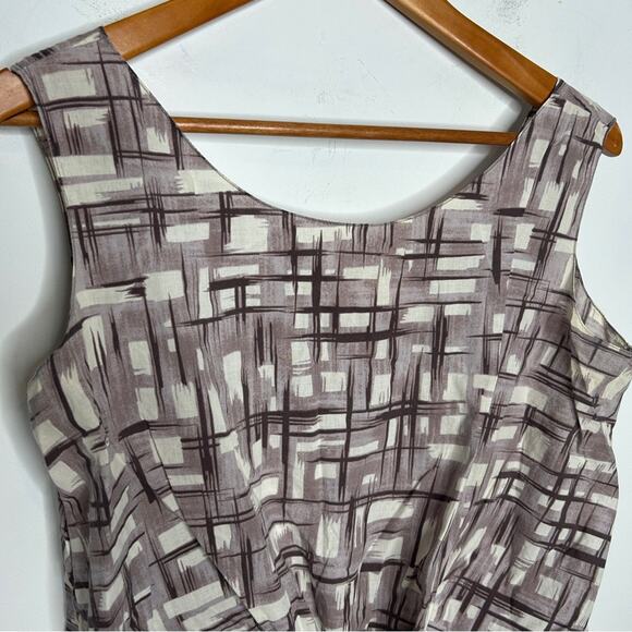 MARNI Blouse Top Size 8 Made in Italy Abstract Print Twist Front Quiet Luxury - Picture 4 of 8
